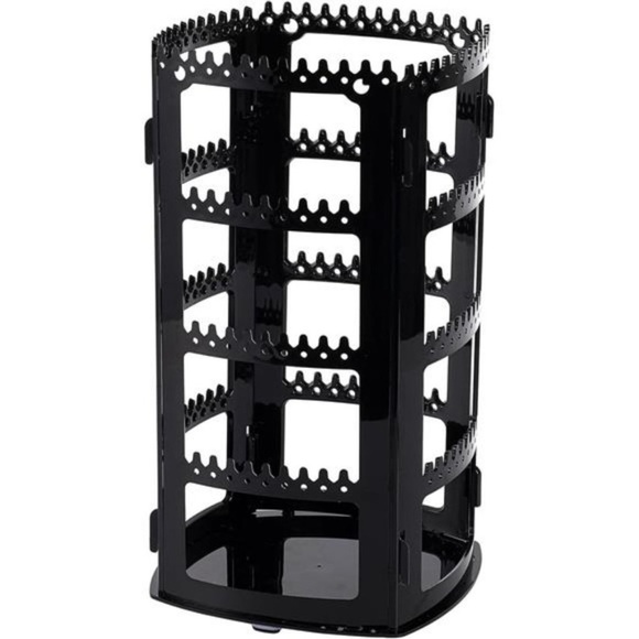 360 Rotating Earring Holder and Jewelry Organizer, 4 Tiers Jewelry Rack Display - Picture 1 of 7
